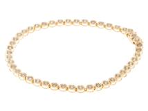 JEWELRY ノンブランドジュエリー テニスブレスレット K18イエローゴールド ダイヤモンド 計2.00ct 重さ約9.4g【472】SJ