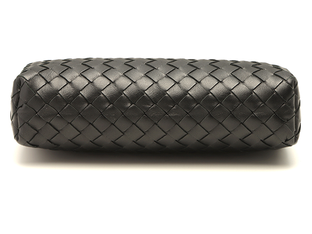 BOTTEGA VENETA ボッテガヴェネタ イントレチャート ポーチ ブラック