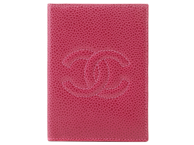 Chanelシャネル シガレットカードケース ココマーク キャビアスキン #3レディース