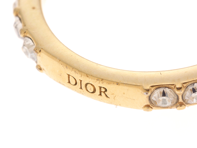 国内直営**DIOR** DIO(R)EVOLUTION リング メタル & クリスタル