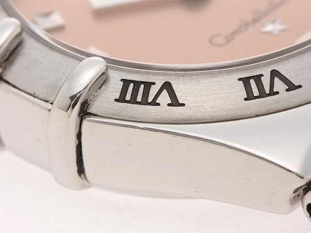 OMEGA オメガ コンステレーション マイチョイス SS ピンク文字盤 クォーツ レディース腕時計【431】 の購入なら「質」の大黒屋（公式）