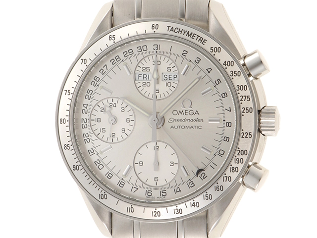 OMEGA　オメガ　スピードマスター・デイデイト　3523.30　シルバー　オートマチック　シルバー文字盤　【431】　2120700007593