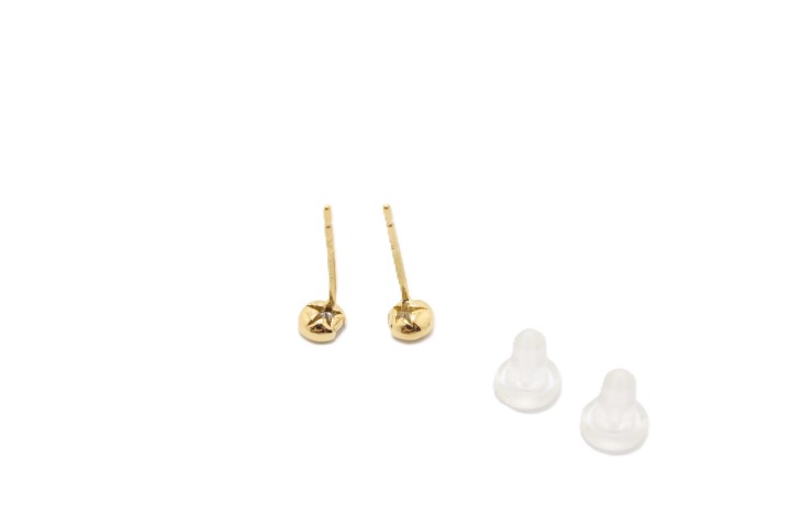 STAR JEWELRY スタージュエリー ムーンセッティング ピアス K18