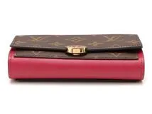 LOUIS VUITTON ルイ・ヴィトン ポルトフォイユ・フロールコンパクト モノグラム・フューシャ 二つ折り財布 M64588  2120700008507 【205】 の購入なら「質」の大黒屋（公式）