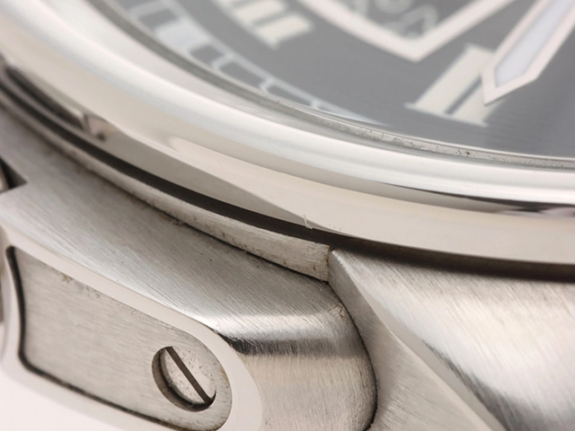 Cartier カルティエ 腕時計 2010年正規品 カリブル ドゥ カルティエ W7100014 スティール/アリゲーターベルト ブラック文字盤 自動巻き【471】