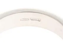 GUCCI　 グッチ　  リング　アイコンアモール 　＃9号　 K18ホワイトゴールド　ダイヤモンド 　重さ約3.3g 【472】HA