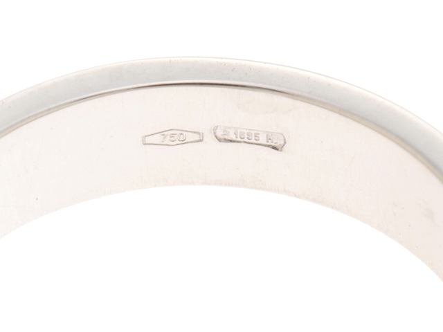 GUCCI グッチ リング アイコンアモール ＃9号 K18ホワイトゴールド  