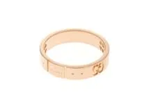 GUCCI 　グッチ 　リング　アイコンアモールフォーエバー 　 ＃9号　 K18ピンクゴールド 　重さ約3.5g 【472】HA