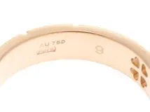 GUCCI 　グッチ 　リング　アイコンアモールフォーエバー 　 ＃9号　 K18ピンクゴールド 　重さ約3.5g 【472】HA