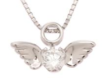 JEWELRY　ジュエリー　ネックレス　PT950プラチナ　ダイヤモンド0.20ct  　約3.4g  　2120700014591【208】