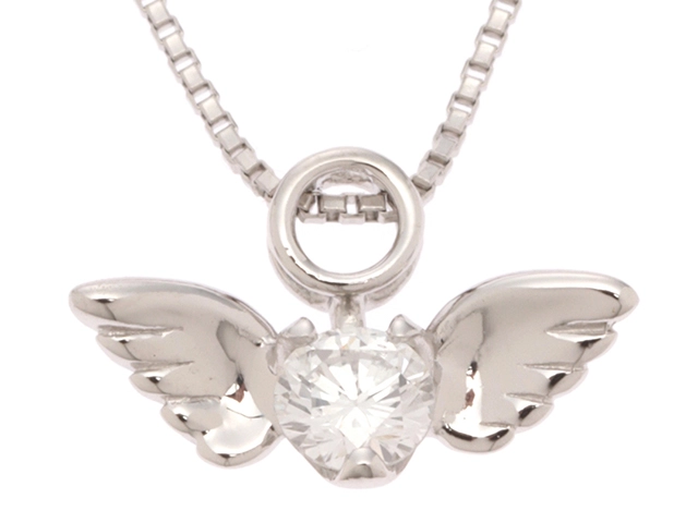 JEWELRY ジュエリー ネックレス PT950プラチナ ダイヤモンド0.20