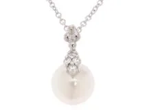 NINA RICCI】ニナリッチ『K18YG パール4.0～4.1mm ネックレス』1