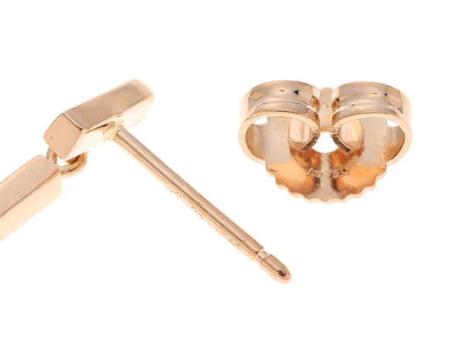 TIFFANY＆CO ティファニー Tバーピアス ピンクゴールド 3.9g