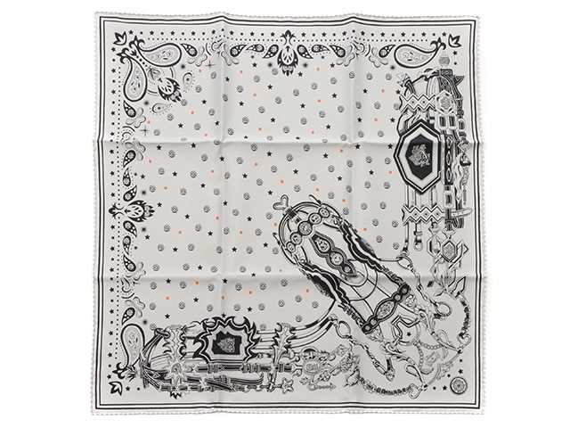HERMES エルメス スカーフ カレ55 Brides et Destin Bandana