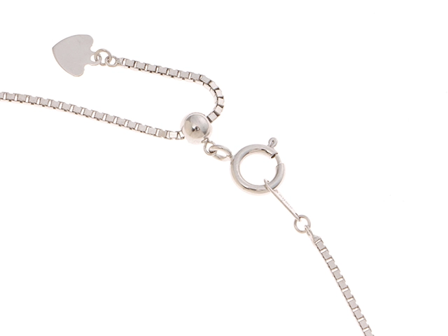 JEWELRY ノンブランドジュエリー ネックレス K18ホワイトゴールド ダイヤモンド計0.38ct 【472】SJ