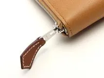 HERMES　エルメス　アザップロング　シルクイン　セサミ/SV　エバーカラー／シルク　W刻印(2024年)　長財布【207】 2120700020707