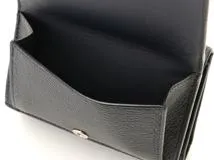 LOEWE　ロエベ　トライフォールドウォレット　ディープネイビー　カーフ【433】2120700020998