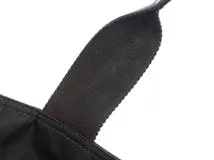 PRADA　プラダ　2WAYラージトートバッグ　ブラック　ナイロン/レザー【433】2120700021179