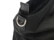 PRADA　プラダ　2WAYラージトートバッグ　ブラック　ナイロン/レザー【433】2120700021179