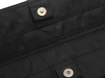 PRADA　プラダ　2WAYラージトートバッグ　ブラック　ナイロン/レザー【433】2120700021179