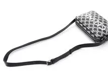 CEINE　セリーヌ　トリオンフ　ミディアム　メッセンジャーバッグ　ブラック／ホワイト　194502FQ1.38AW　【431】　2120700021438