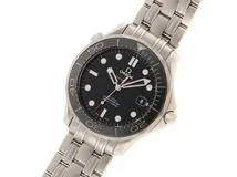 OMEGA　オメガ　シーマスター ダイバー300　212.30.41.20.01.003　自動巻き　SS　ブラック　メンズ【430】2120800000449