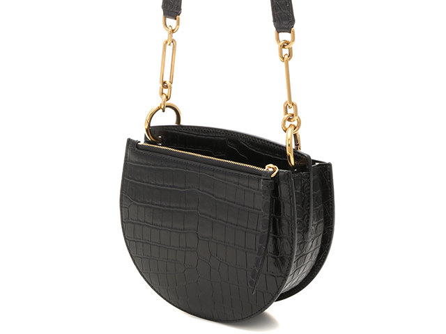 BALLY バケツショルダー　黒 BALLY バケツショルダー 黒 BALLY バリー ブラックレザーショルダー