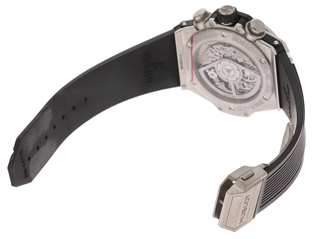 HUBLOT ウブロ ビッグバン ウニコ チタニウム ダイヤベゼル 421