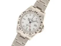 F番　ROLEX　ロレックス　エクスプローラーⅡ　16570　自動巻き　ステンレス　メンズ　ホワイト【430】 2120800005819