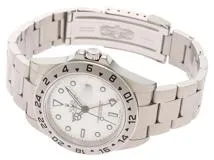 F番　ROLEX　ロレックス　エクスプローラーⅡ　16570　自動巻き　ステンレス　メンズ　ホワイト【430】 2120800005819