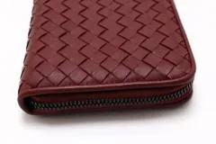 BOTTEGA VENETA ボッテガ・ヴェネタ イントレチャート ラウンドファスナー長財布 レッド レザー 【460】2120800006519  の購入なら「質」の大黒屋（公式）