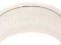 TIFFANY&CO ティファニー ジュエリー 指輪 1837 リング ミッドナイト 925 シルバー ブラック チタン 11.5号 7.4g【473】
