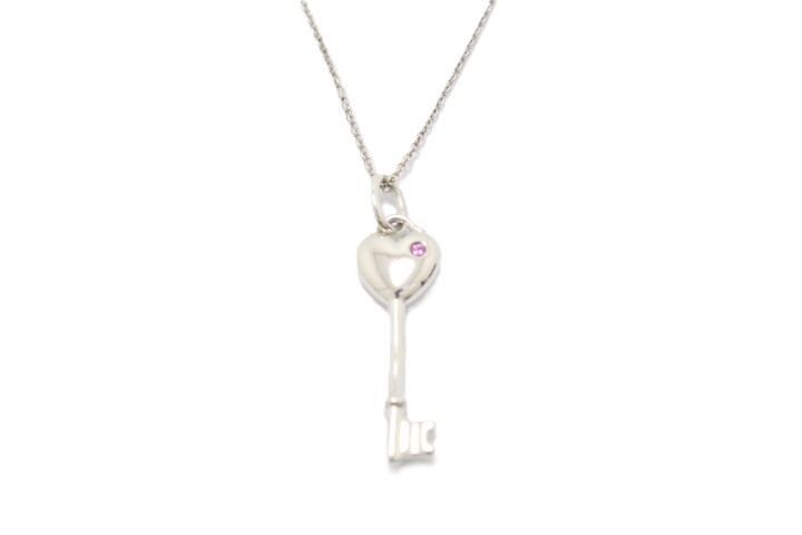 TIFFANY＆CO ティファニー ハートキーネックレス SV925 シルバー