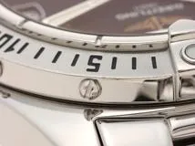 BREITLING ブライトリング 腕時計 コルトオーシャン A57350 ステンレス ブラック文字盤 クォーツ【472】TS