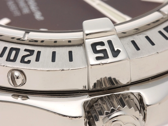 BREITLING ブライトリング 腕時計 コルトオーシャン A57350 ステンレス ブラック文字盤 クォーツ【472】TS