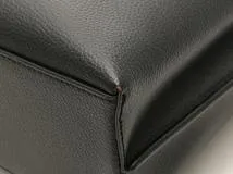 COACH アウトレット  コーチ レザー モリー トート 25 ハンドバッグ ショルダーバッグ 2way ブラック×トゥルーレッド【208】2121000001762