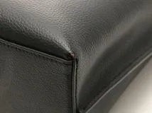 COACH アウトレット  コーチ レザー モリー トート 25 ハンドバッグ ショルダーバッグ 2way ブラック×トゥルーレッド【208】2121000001762