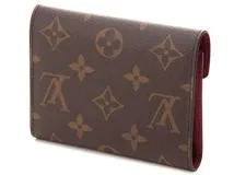 Louis Vuitton ルイヴィトン モノグラム ポルトフォイユ・ヴィクトリーヌ フューシャ M41938 【436】 2121000002233  の購入なら「質」の大黒屋（公式）