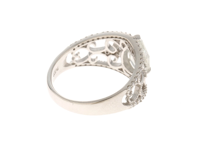 JEWELRY　ジュエリー　リング　PT900プラチナ　ダイヤモンド　1.222/0.23 　5.6g　#12　【472】HA