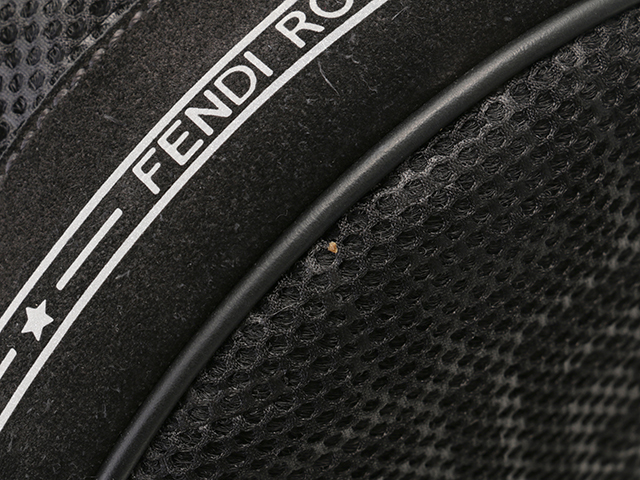 FENDI フェンディ モントレゾール メッシュ/カーフ ブラック 7VA450【430】2121000007221