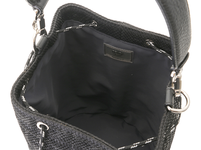 FENDI フェンディ モントレゾール メッシュ/カーフ ブラック 7VA450【430】2121000007221