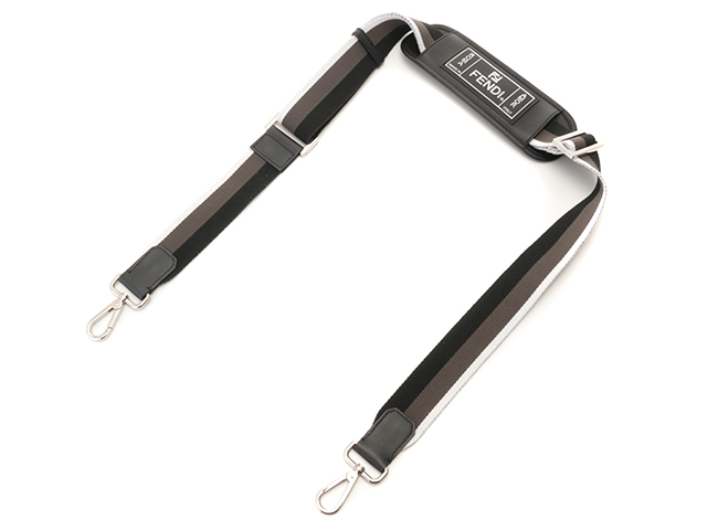 FENDI フェンディ モントレゾール メッシュ/カーフ ブラック 7VA450【430】2121000007221