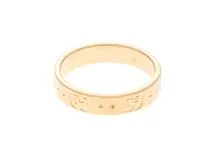 GUCCI　グッチ　アイコンリング　K18イエローゴールド　約12.5号【430】2121000010931
