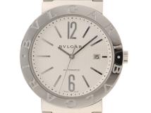 BVLGARI ブルガリ ブルガリブルガリ BB42SS SS ステンレススチール ホワイト文字盤 オートマチック 【460】2121000011563