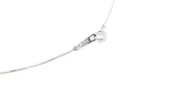 JEWELRY ノンブランドジュエリー Y字チェーン ネックレス K18WG ホワイトゴールド 3P ダイヤモンド 0.10ct 【460】2121000011839