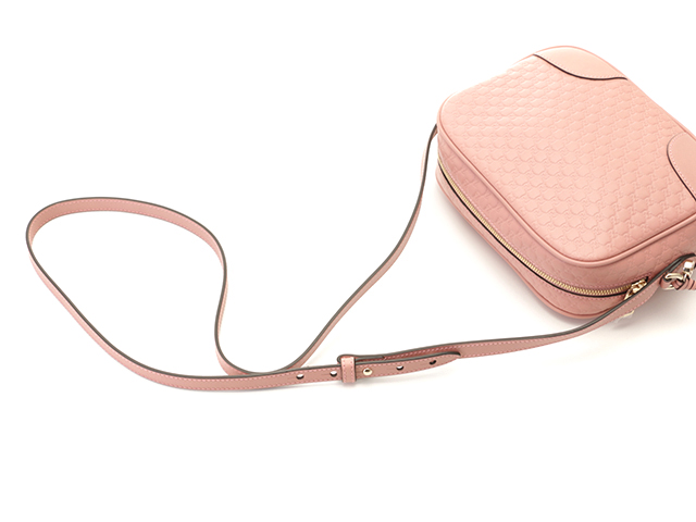 GUCCI グッチ マイクルグッチシマショルダーバッグ ピンク