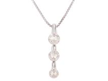 JEWELRY　ジュエリー　ネックレス　チェーンPT850　モチーフPT900プラチナ　ダイヤモンド1.00  　5.3g  【472】HG