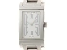 BVLGARI ブルガリ レッタンゴロ RT39S ホワイト SS レディース