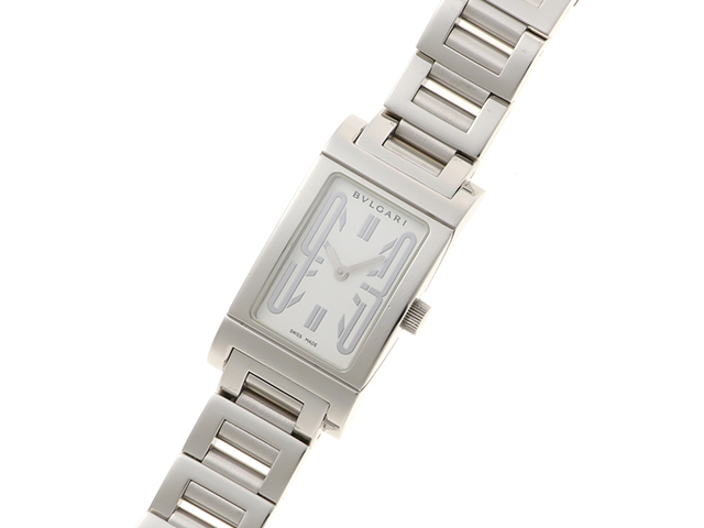 BVLGARI ブルガリ レッタンゴロ RT39S ホワイト SS レディース