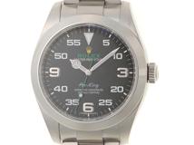 ROLEX　ロレックス　ギャラ有　エアキング　116900　ステンレス　SS　ブラック　メンズ　自動巻き【432】2121000020282